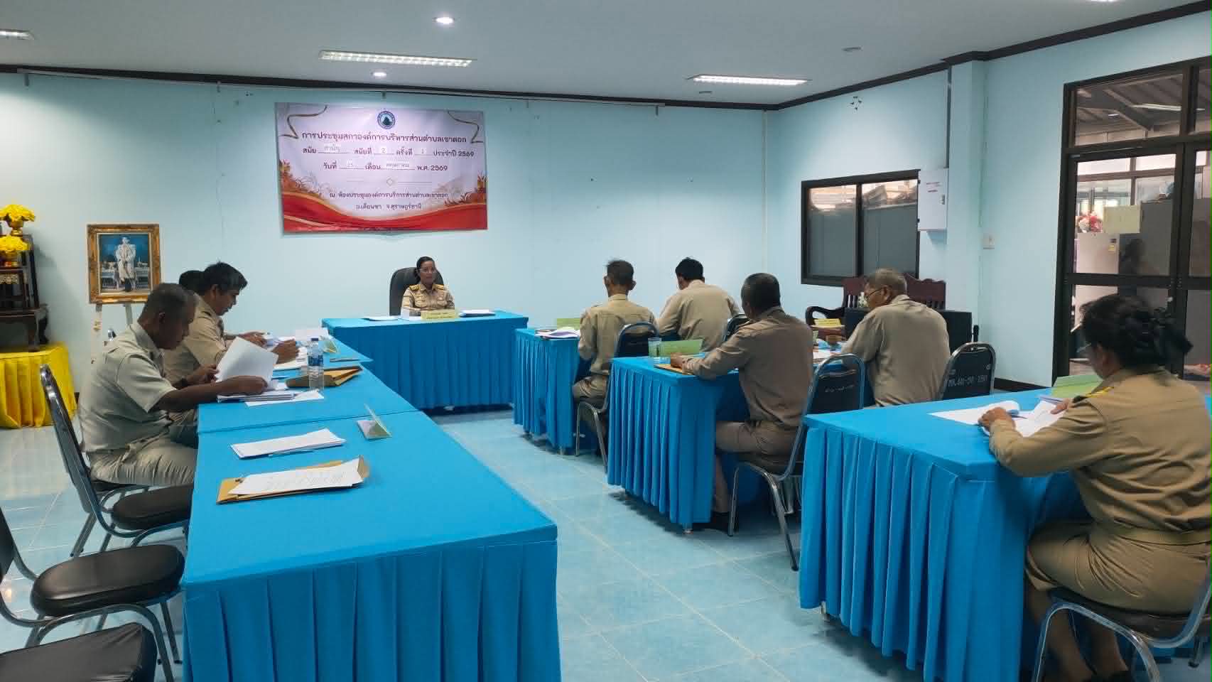 ประชุมสภาองค์การบริหารส่วนตำบลเขาตอก สมัยสามัญ สมัยที่ 2 ประจำปี พ.ศ. 2569 ครั้งที่ 1